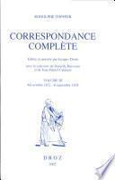 Correspondance complète: Mi-octobre 1832-8 septembre 1838