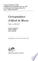 Correspondance d'Alfred de Musset