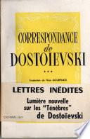 Correspondance de Dostoïevski