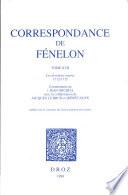 Correspondance de Fénelon