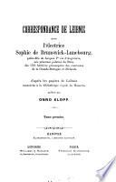 Correspondance de Leibniz avec l'électrice Sophie de Brunswick-Lunebourg