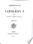 Correspondance de Napoléon Ier