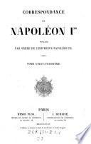 Correspondance de Napoléon Ier