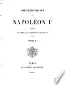 Correspondance de Napoléon Ier