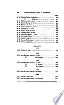 Correspondance de P.-J. Proudhon
