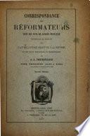 Correspondance des réformateurs dans les pays de langue française