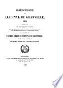 Correspondance du cardinal de Granvelle, 1565-1586