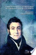 Correspondance et autres écrits du Libertador José de San Martin