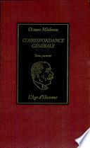 Correspondance Generale