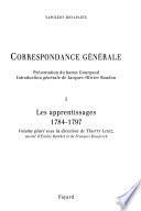 Correspondance générale