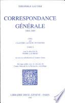 Correspondance générale