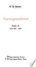 Correspondance