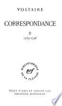 Correspondance