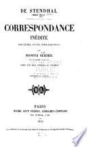 Correspondance inédite