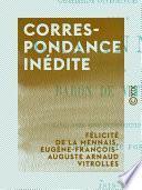 Correspondance inédite