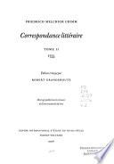 Correspondance littéraire: 1755
