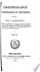 Correspondance mathématique et physique