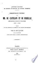 Correspondance politique de MM. de Castillon et de Marillac, ambassadeurs de France en Angleterre (1537-1542)