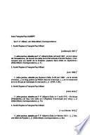 Correspondances ; Compléments ; Index générauux