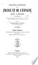 Correspondances françaises 1515-1603.- t. 5. Correspondances espagnoles, 1562-1588