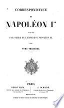 Correspondence de Napoléon I