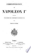 Correspondence de Napoléon I