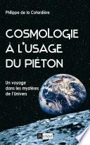 Cosmologie à l'usage du piéton