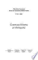 Cosmopolitisme et antiquité