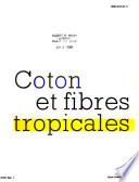 Coton et fibres tropicales