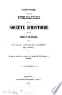 Coup-d'oeil sur les publications de la Société d'histoire de la Suisse romande