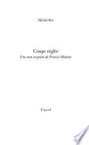 Coupe réglée