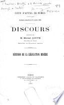 Cour d'appel de Nîmes. Audience solennelle du 16 octobre 1886