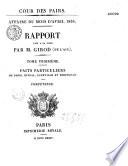 Cour des Pairs. Affaire du mois d'avril 1834