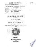 Cour des Pairs. Affaire du mois d'avril 1834