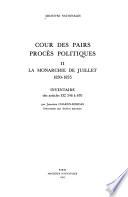 Cour des pairs, procès politiques