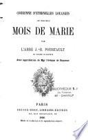 Couronne d'éternelles louanges ou nouveau mois de Marie