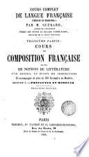 Cours complet de langue française