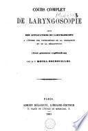 Cours complet de laryngoscopie