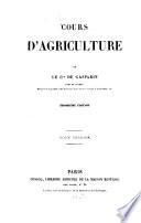 Cours d'agriculture