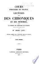 Cours d'histoire de France