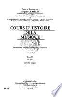 Cours d'histoire de la musique: 20e siècle