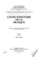 Cours d'histoire de la musique