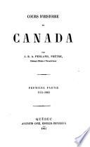 Cours d'histoire du Canada