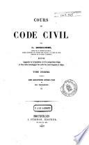 Cours de code civil