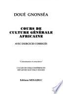 Cours de culture générale africaine