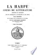 Cours de littérature ancienne et moderne