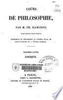 Cours de philosophie