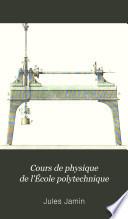 Cours de physique de l'École polytechnique