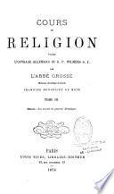 Cours de religion