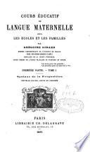 Cours éducatif de langue maternelle